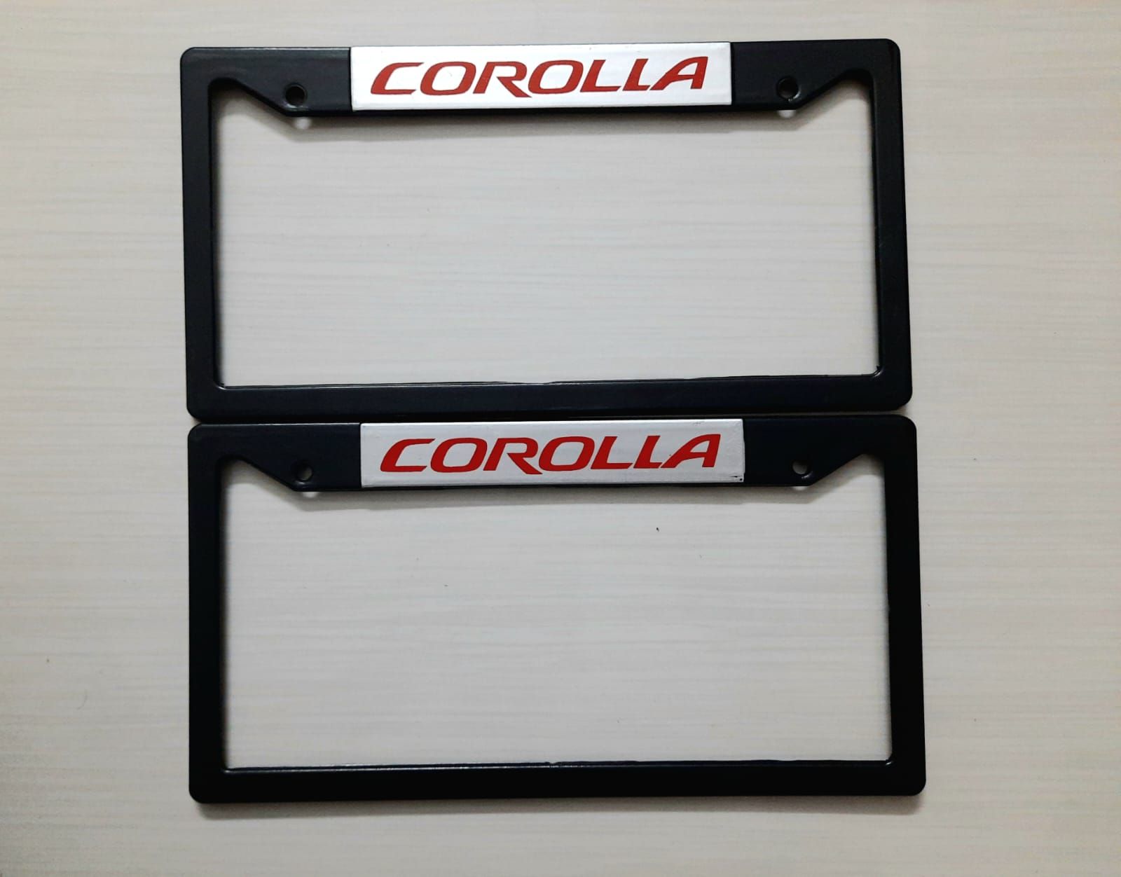 Picture of COROLLA-Car Number Plate Frame, Car License plate- (2PC/SET)