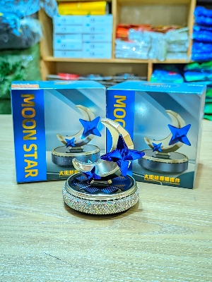 Picture of Solar car mounted fragrance car perfume interior decoration decoration deodorization lasting fragrance car air freshener - Silver