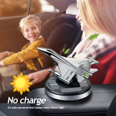 Picture of Car Air Freshener Solar Fighter Propeller Flavoring Fragrance Decoration Car Interior Accessories Men And Women Perfume Diffuser