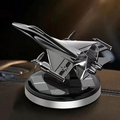 Picture of Car Air Freshener Solar Fighter Propeller Flavoring Fragrance Decoration Car Interior Accessories Men And Women Perfume Diffuser