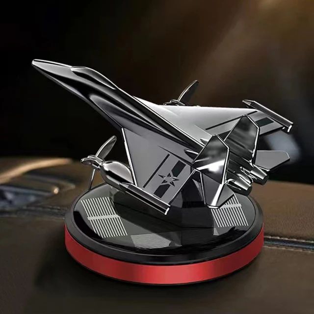 Picture of Car Air Freshener Solar Fighter Propeller Flavoring Fragrance Decoration Car Interior Accessories Men And Women Perfume Diffuser