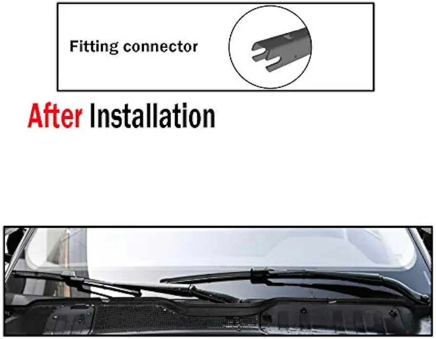 Picture of 26" 16" Front Windshield Wiper Blades Fit For Toyota C-HR CHR 2017-2020 (1 Set 2 Pis)