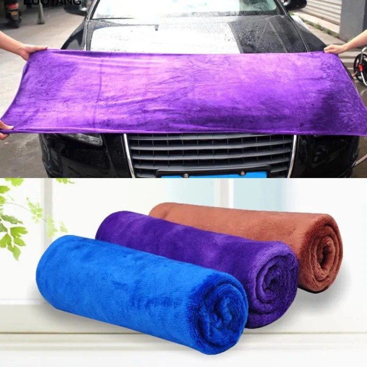 Picture of 1 Pieces 60x160cm Microfiber Large Car Auto Drying Polish Towel Cleaning Cloth