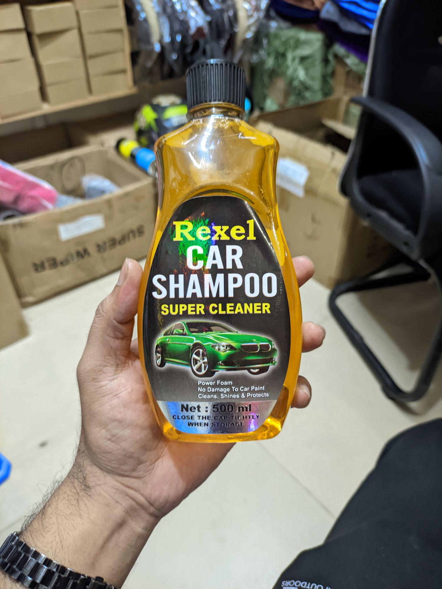 Picture of Rexel Super Cleaner Car/Bike Shampoo - 500ml
