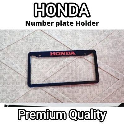 Picture of HONDA Premium Quality Car Number Licence Plate Cover - 1Pis