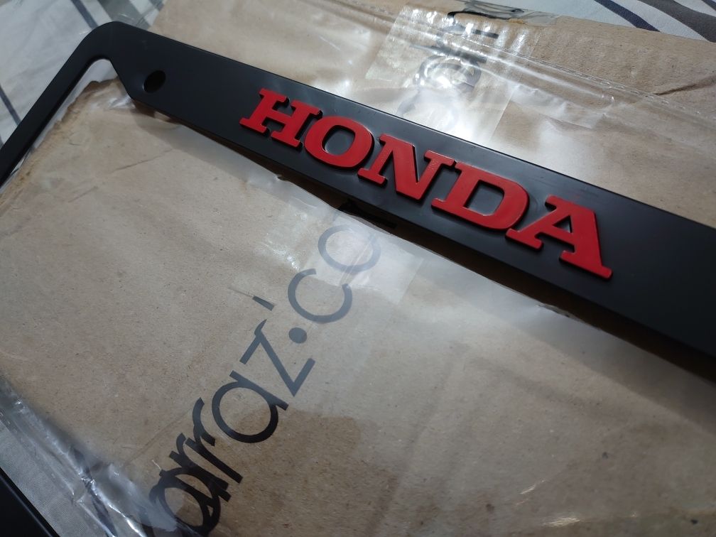 Picture of HONDA Premium Quality Car Number Licence Plate Cover - 1Pis