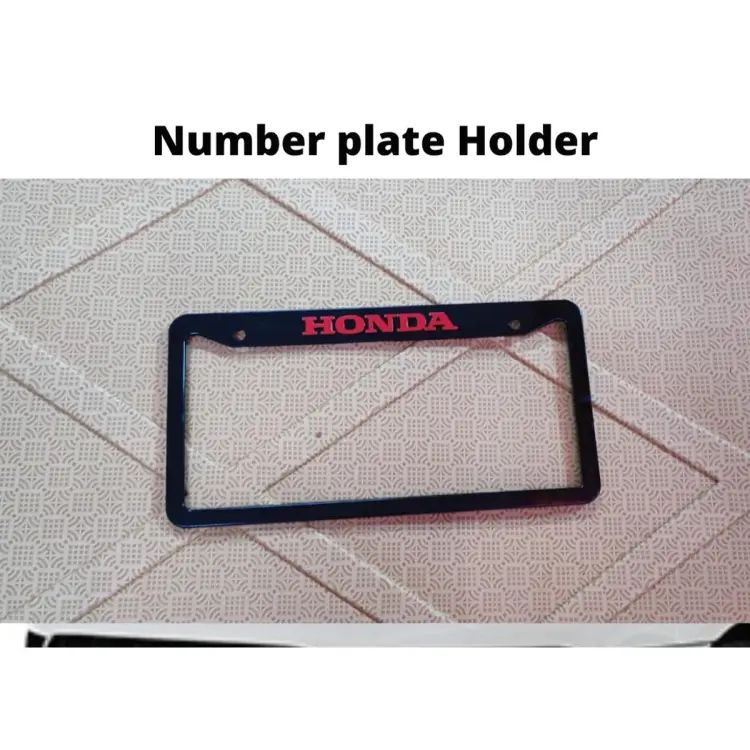 Picture of HONDA Premium Quality Car Number Licence Plate Cover - 1Pis