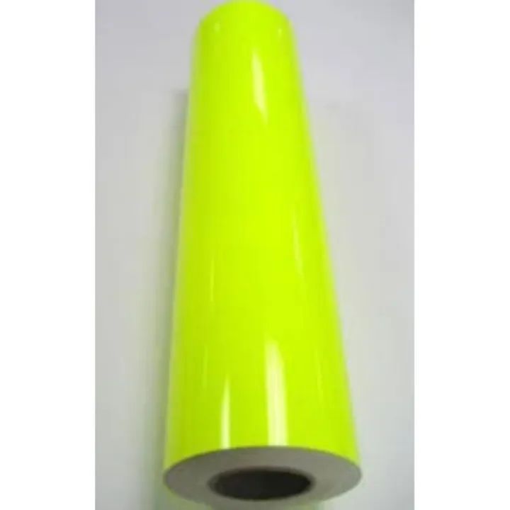 Picture of 12"/48" Light Green PVC Gloss Ambulance Yellow Vinyl Wrap, For Car & Bike Sticker