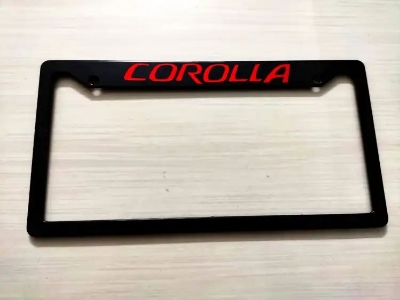 Picture of New COROLLA-Car Number Plate Frame, Car License Plate- (2PC/SET)
