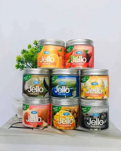 Picture of Jello Perfume Car Air Freshener Natural Essential Oils Natural Fresh