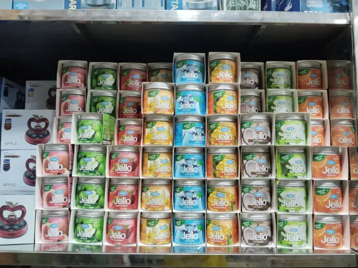 Picture of Jello Perfume Car Air Freshener Natural Essential Oils Natural Fresh