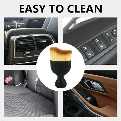 Picture of Multifunctional Car Interior Cleaning Brush, Car Dust Removal Brush, Soft Bristles Detailing Brush Dusting Tool - 1Pis