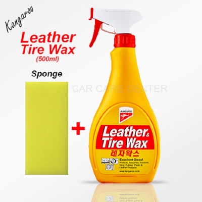 Picture of Kangaroo Leather & Tire Wax 500ml – Revive Your Vehicle’s Beauty with the Ultimate Shine and Protection - Made In Korea