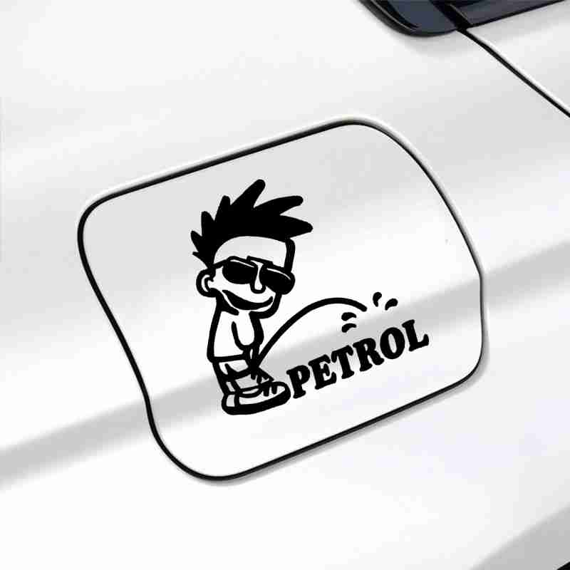 Picture of Funny Petrol Car Stickers Creative Vinyl Sticker on Car Stickers and Decals Window Sticker Car-Styling Decal