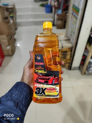 Picture of 3x Foam Car/Bike Shampoo Wash and Wax - 1Ltr