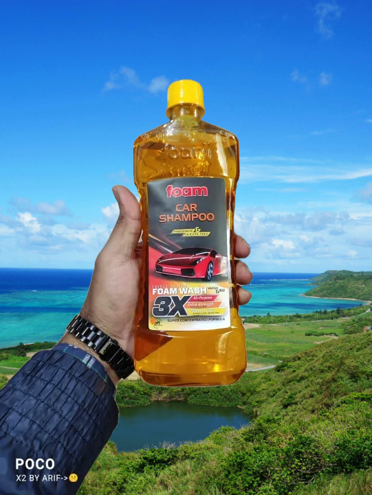 Picture of 3x Foam Car/Bike Shampoo Wash and Wax - 500ML