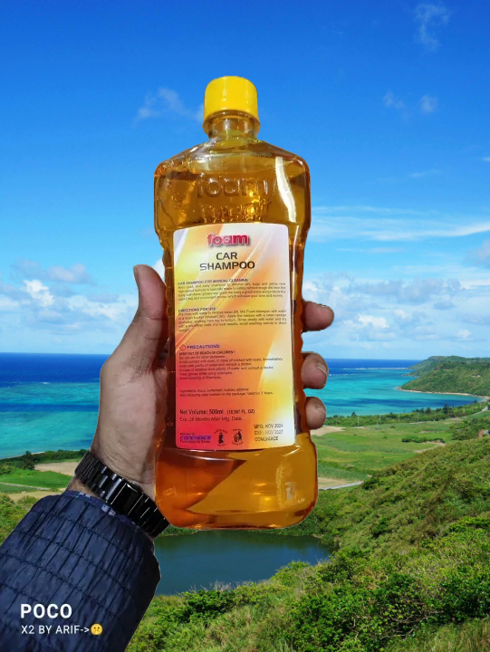 Picture of 3x Foam Car/Bike Shampoo Wash and Wax - 500ML