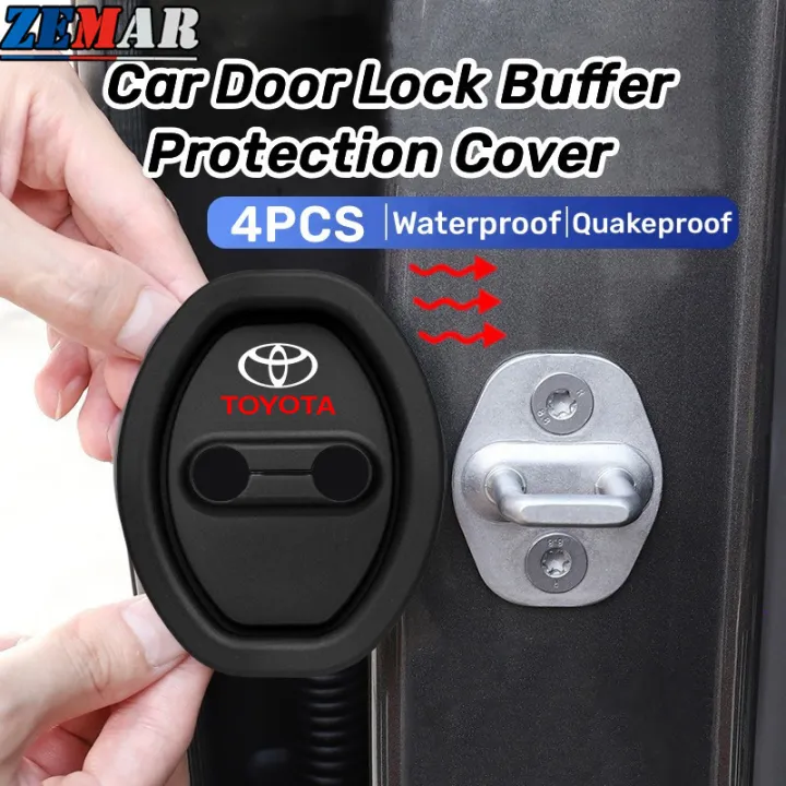 Picture of 4Pcs Toyota Silicone Car Door Lock Protection Cover