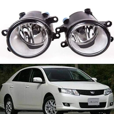 Picture of Toyota Corolla Fielder Axio Fog Light Replacement Axio Front Bumper Driving Fog Lamps Assembly Halogen Bulb - 2Pis 1 Pair