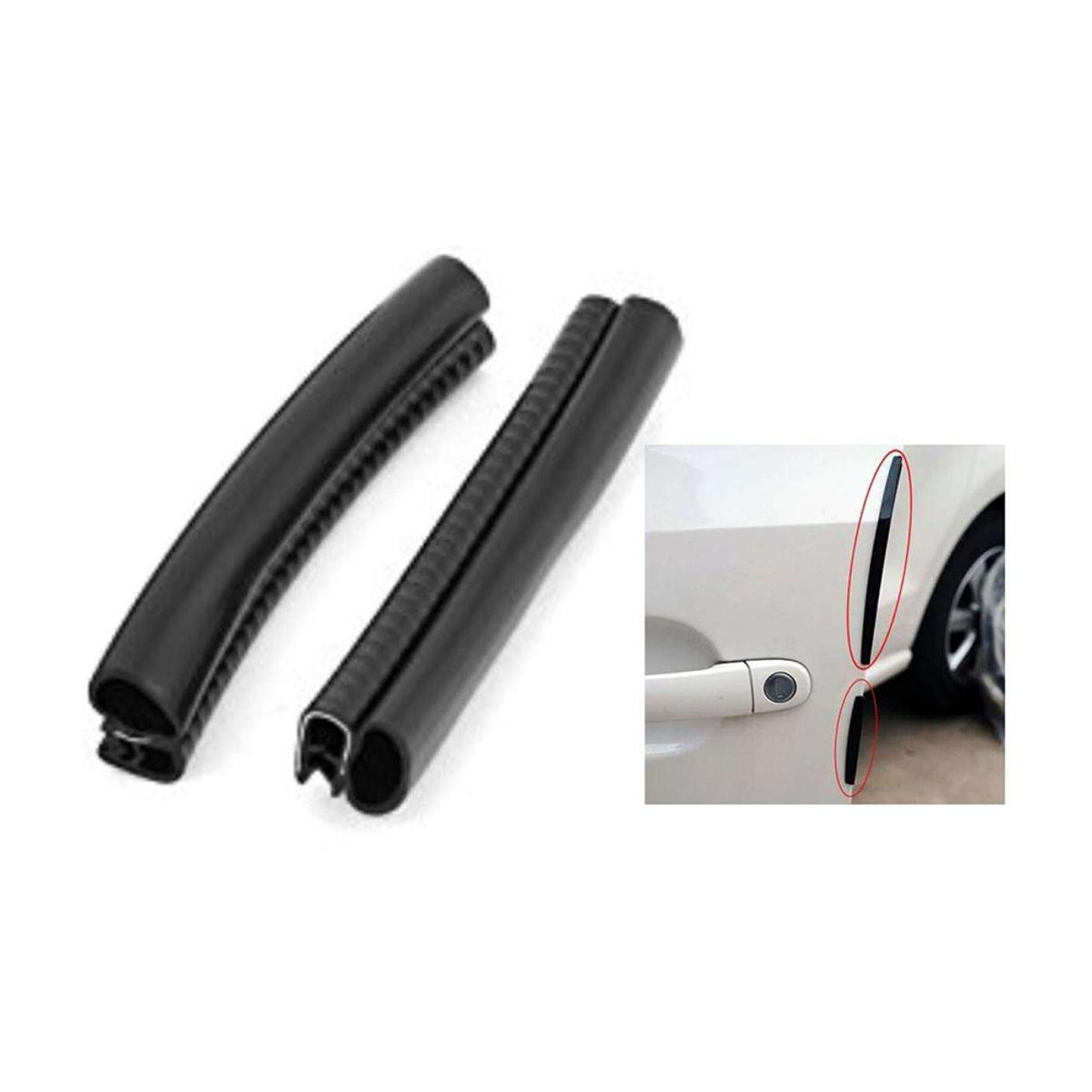 Picture of Door Guard Buffer Protector - 2 Pis 1 Pair (Black, White & Red)
