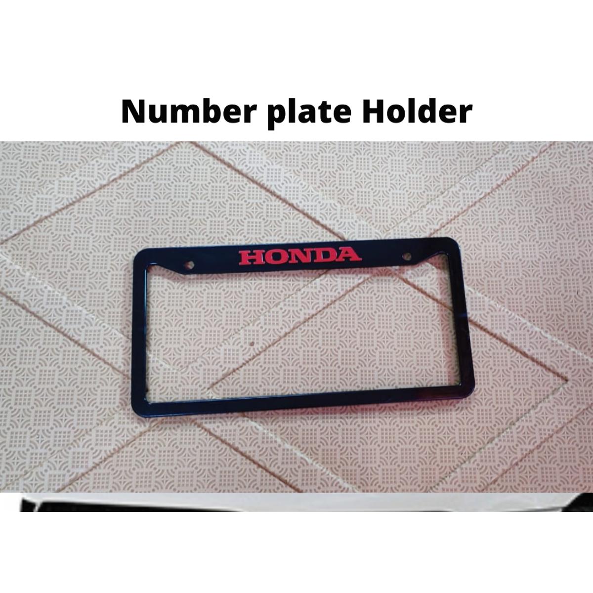 Picture of Car Number plate Cover [HONDA] - 1Pis