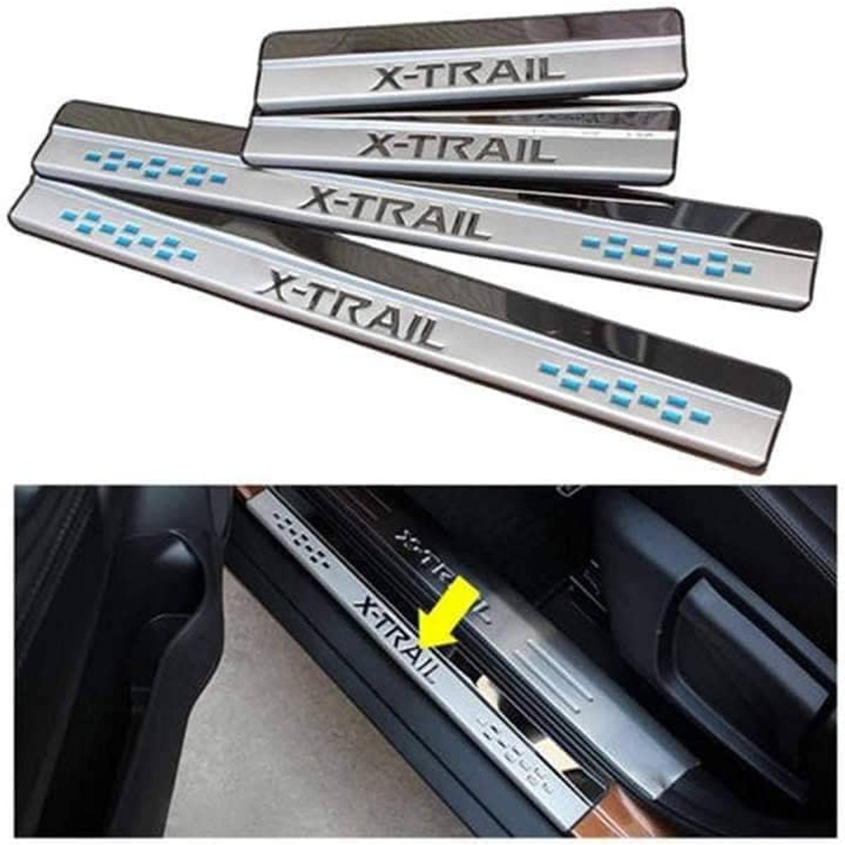 Picture of Car Styling Nissan X Trail T32 Stainless Door Sill Scuff Plate Guards Door Sills Protectors X-Trail Accessories Sticker