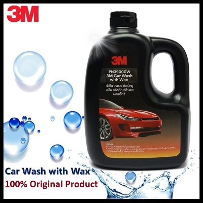 Picture of 3.M car wash shampoo with wax formula 1000Ml.