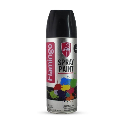 Picture of Flamingo Spray Paint Gloss Black