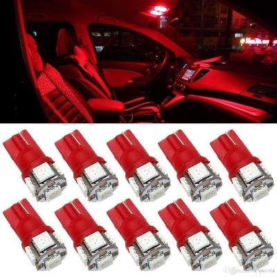 Picture of Car Parking Light 5 Bulbs Red Color - 10 pc box