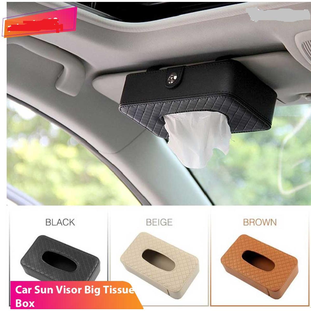 Picture of Car Sun Visor Big Tissue Box Holder