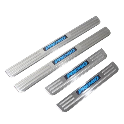 Picture of Toyota Premio 2005-2012 Auto Accessories Stainless Steel LED Lighted Door Sills - Blue (4Pis 1Pair)