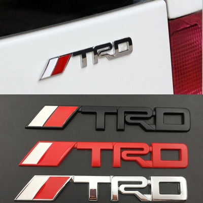 Picture of 3D Metal TRD Car Modified Sticker Logo - 1 Pis