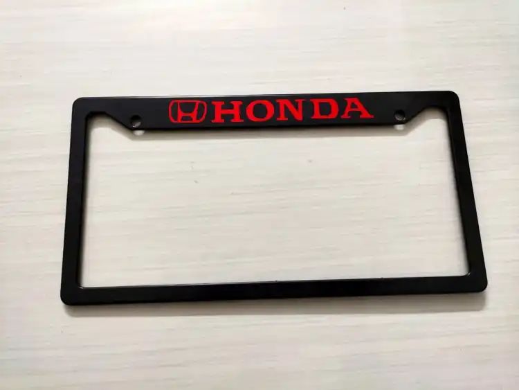 Picture of New HONDA-Car Number Plate Frame, Car License plate- (2PC/SET)