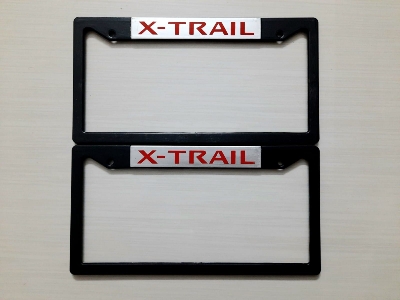 Picture of X-TRAIL-Car Number Plate Frame, Car License plate- (2PC/SET)