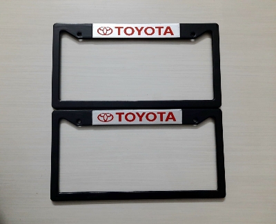 Picture of TOYOTA-Car Number Plate Frame, Car License plate- (2PC/SET)