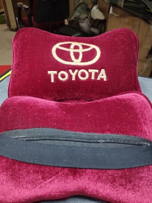 Picture of New Premium Quality Car Head Pillow Toyota - 2Pis 1Pair