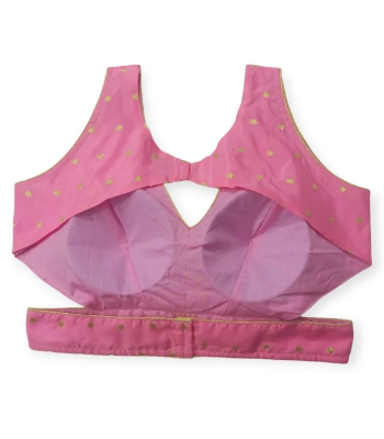 Picture of Deep Neck Katan Blouse For Girls