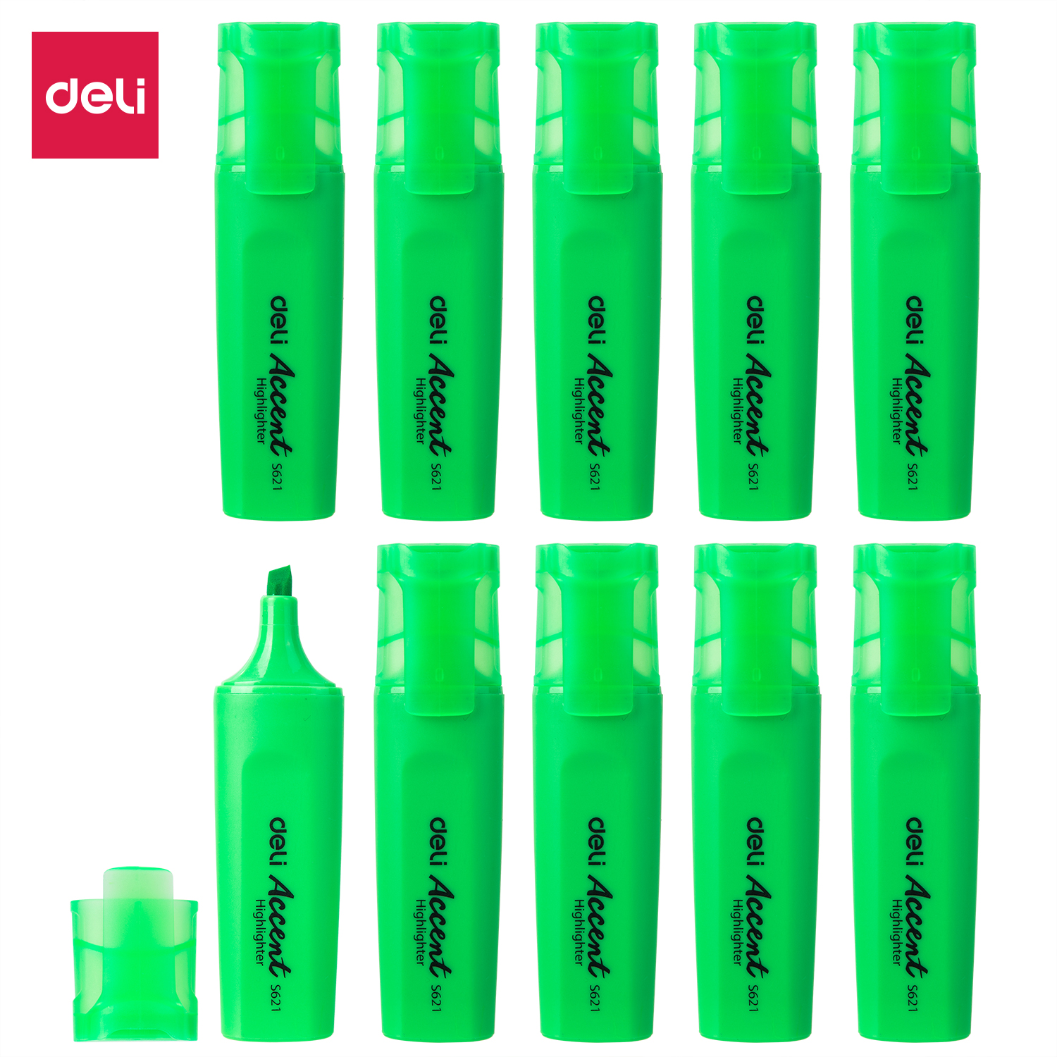 Buy Deli Accent Highlighter Green 1Pcs -ES621 at Best Prices in Bangladesh