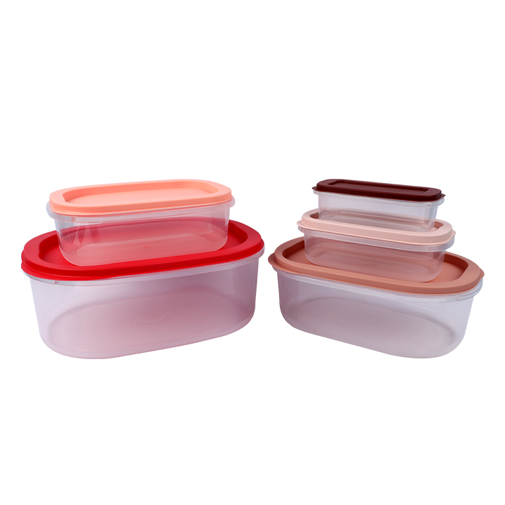 Buy 5-Piece Lid & Lid Rtg Container Set - Durable, Space-Saving Storage at Best Price In Bangladesh