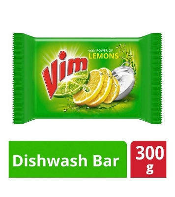 Picture of Vim Dishwashing Bar (Lemon)- 300gm 3pich combo