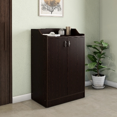 Picture of RK Furniture Shoe Cabinet for Entryway or Shoe Rack Storage Organizer