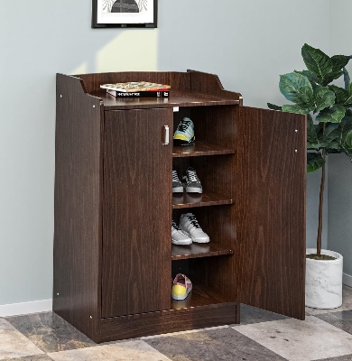 Picture of RK Furniture Engineered Wood Shoe Cabinet for Entryway and Shoe Rack Storage Organizer