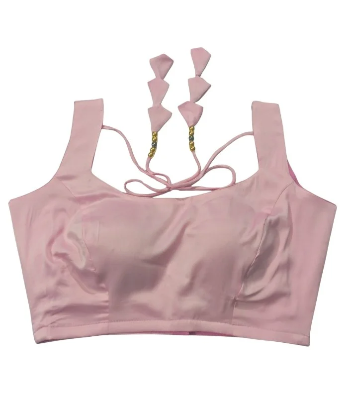 Picture of Light Pink Color Sleeveless Blouse For Women