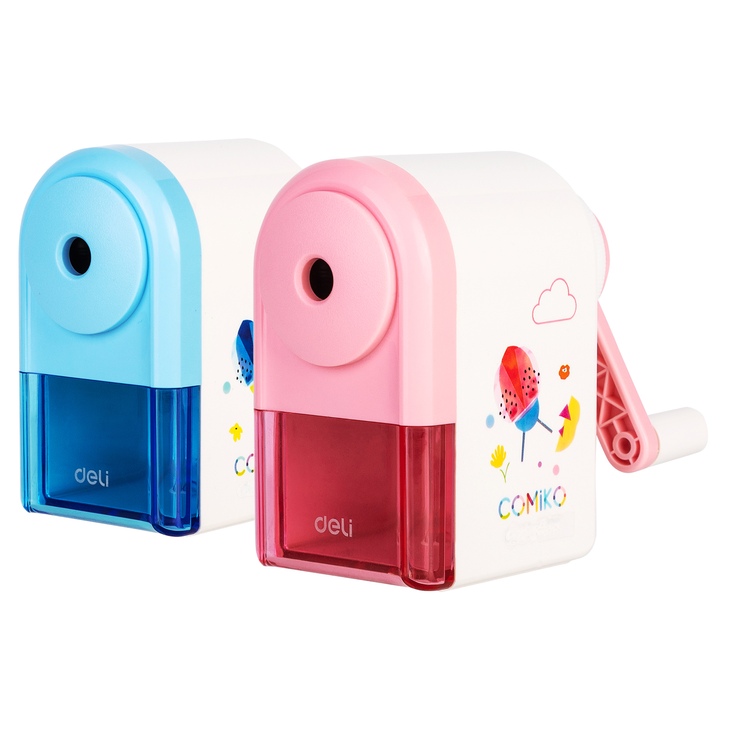 Buy Deli Rotary Pencil Sharpener (Assorted) -E0641s at Best Prices in Bangladesh