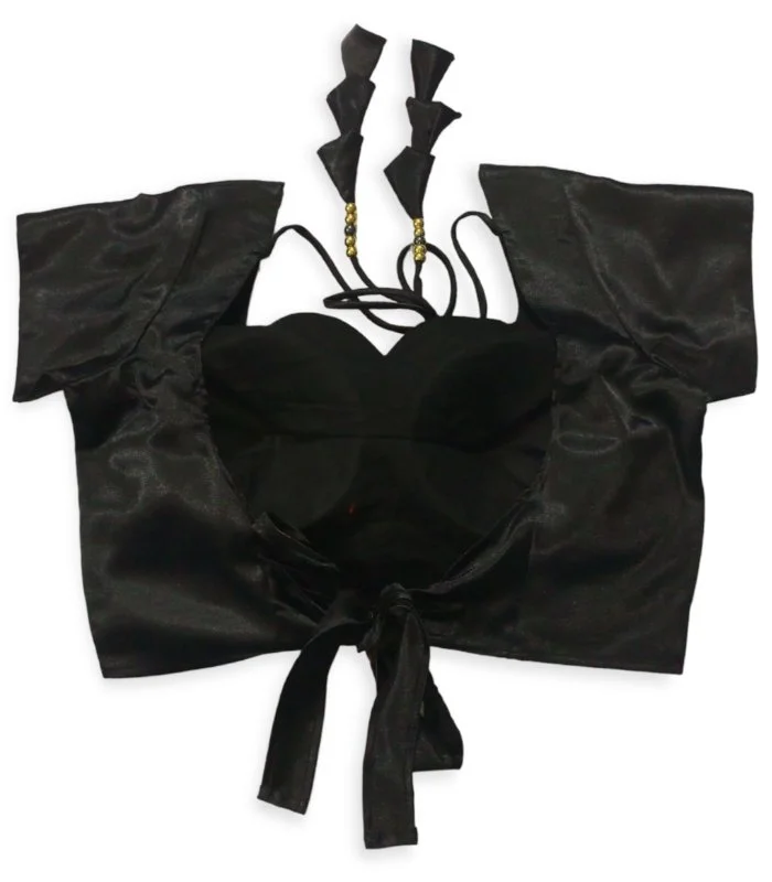 Picture of New Black Color Backless Blouse For Women