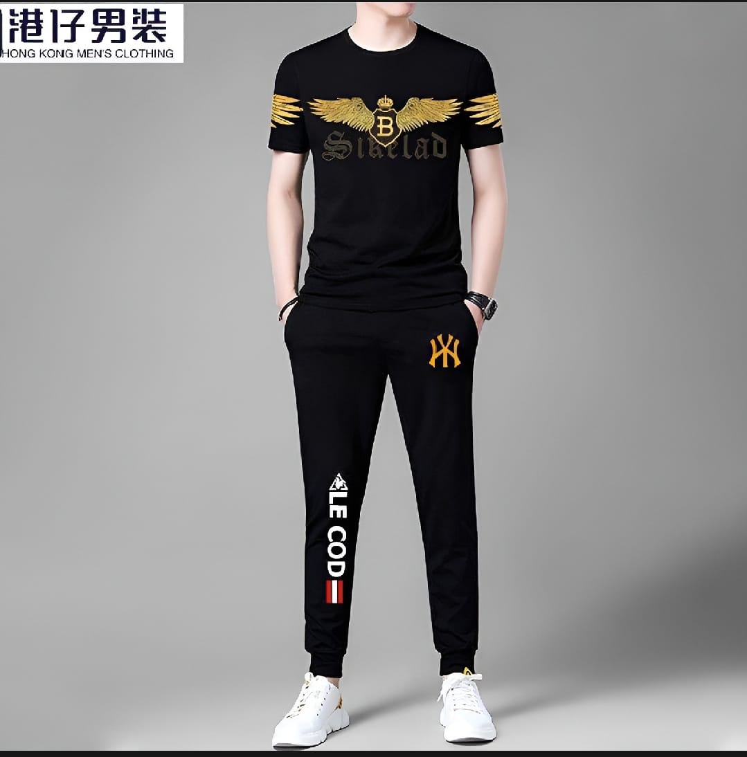 Buy t-shirt-with-trouser-full-track-suit-tf-123 at Best Price in Bangladesh