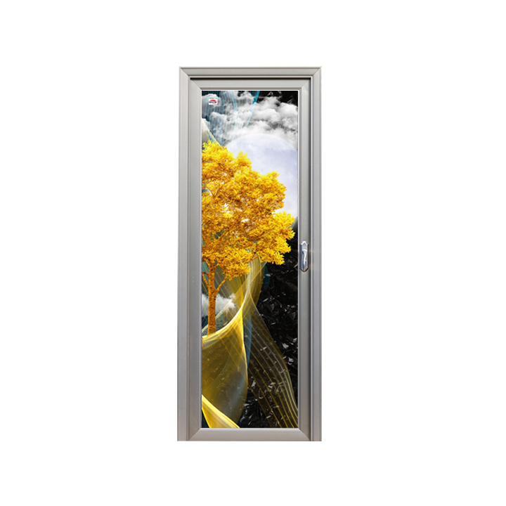 Picture of Protector Aluminium Glass Door Gold Way LH 82'' *30'' 