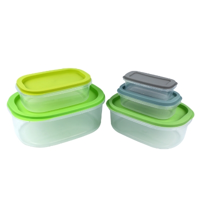 Picture of 5-Piece Lid & Lid Rtg Container Set - Durable, Space-Saving Storage (Exclusively For Othoba)