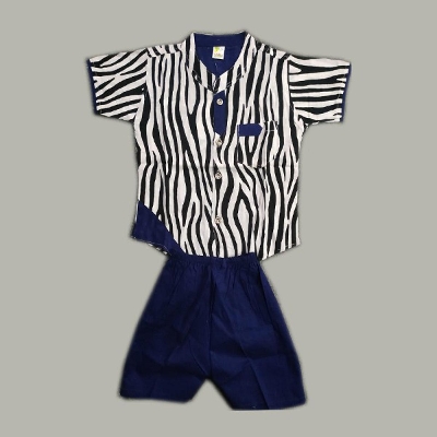 Picture of New Born Baby Boy Summer Stylish Half Sleeve Cotton Shirt Soft  Fabric(0-6/6-12 Month)