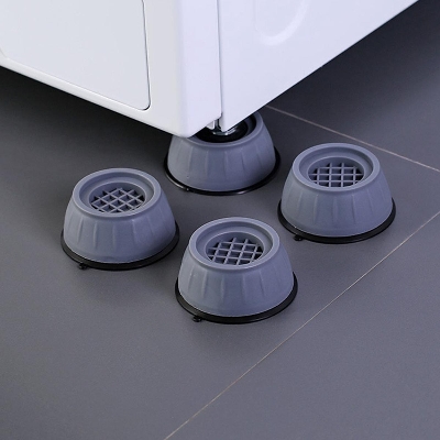 Picture of 4Pcs Anti Slip Washing Machine Feet Mats Refrigerator Dryer Anti Vibration Pads Universal Washer Pad Home Appliance